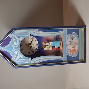 Vintage Disney Cinderella prince charming  Dancing Clock Tower musical box